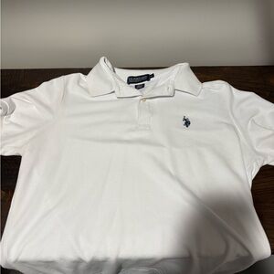 U.S. Polo Assn. Men's White Polo Shirt